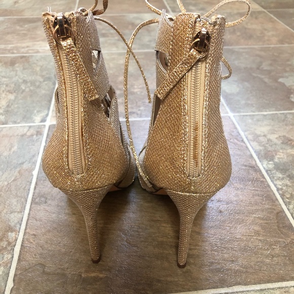 LILIANA HIGH HEEL GLITTER BOOTIES SIZE: 9.0 - Picture 11 of 15